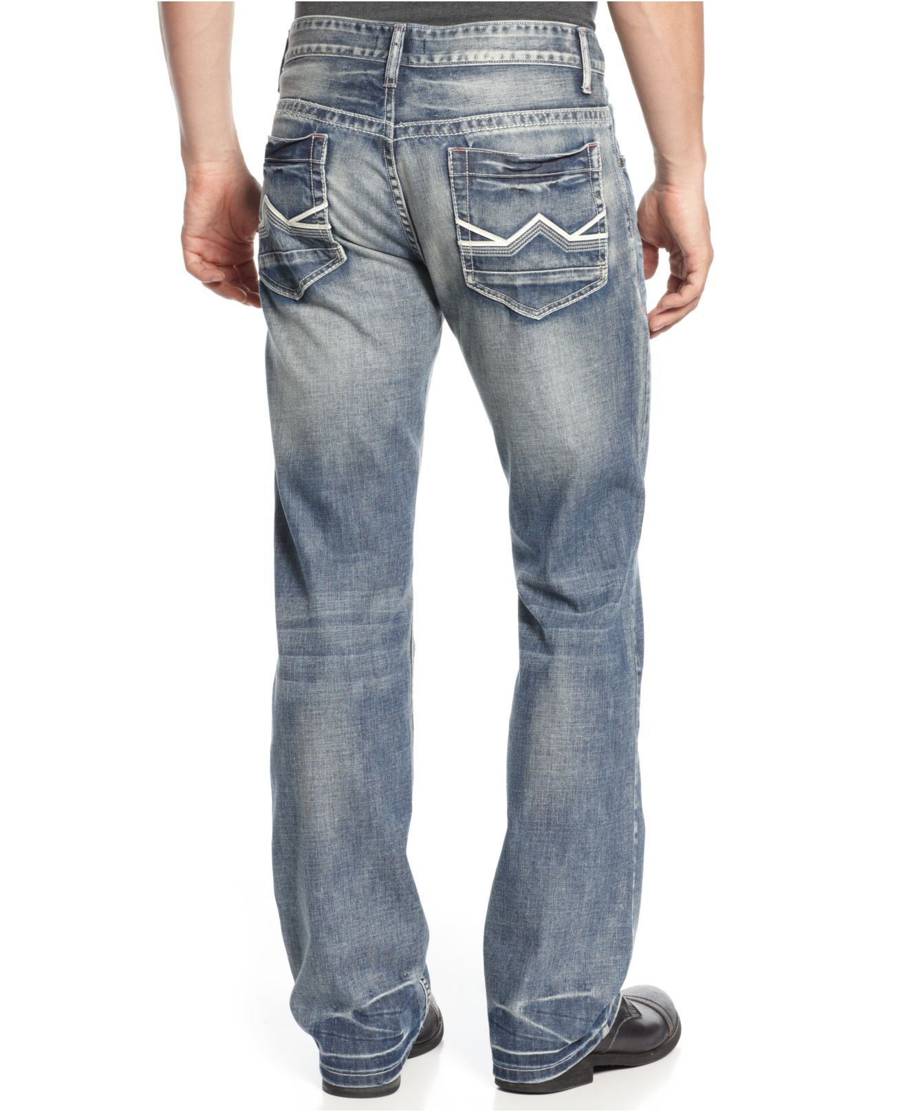 INC International Concepts Lennix Copenhagen Modern Boot Cut Jeans in Blue  for Men | Lyst