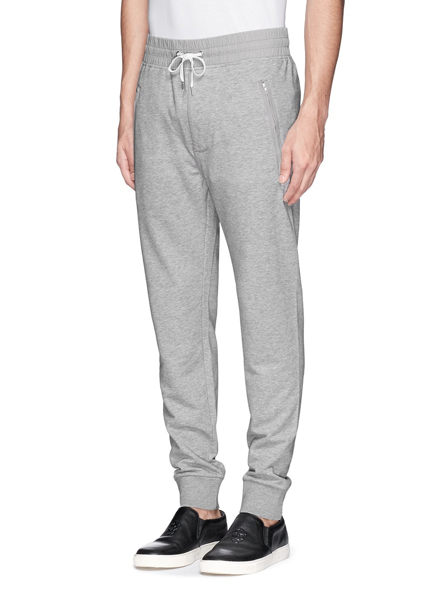 Acne Studios 'johna' Zip Pocket Sweatpants in Grey (Gray) for Men - Lyst