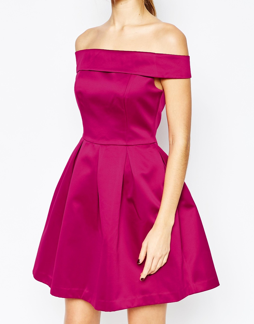 warehouse bardot dress