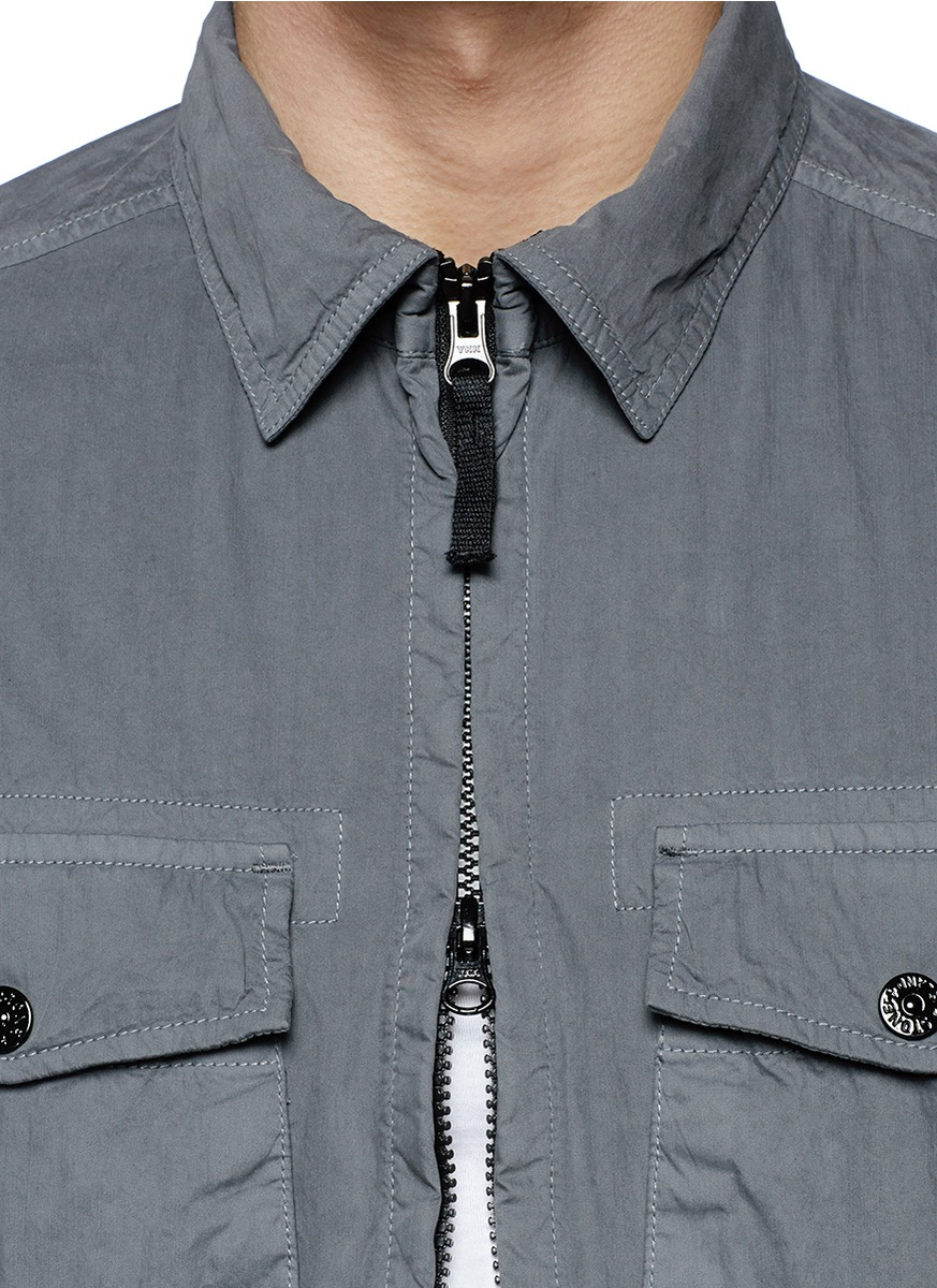 mens zip up shirt