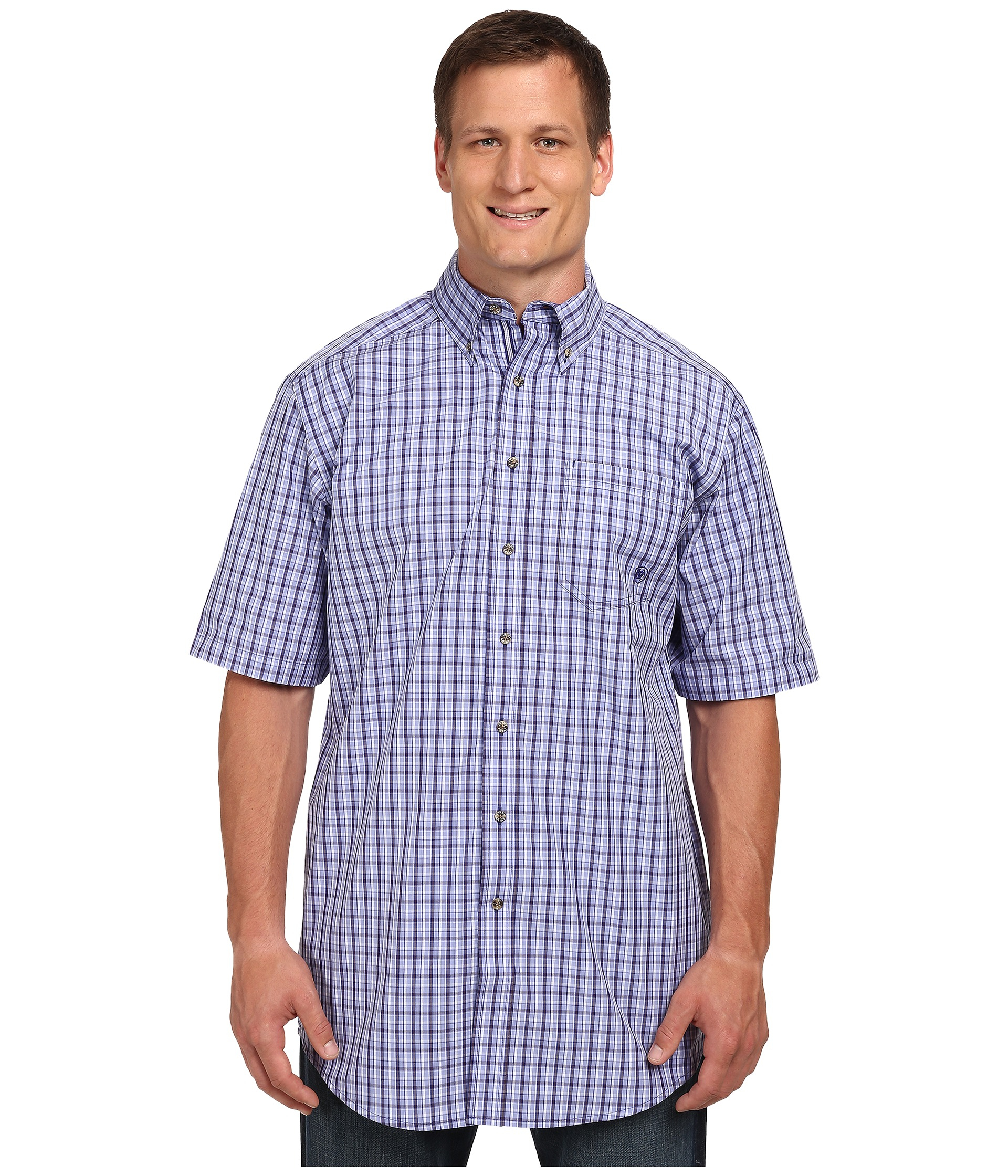 ariat short sleeve shirts