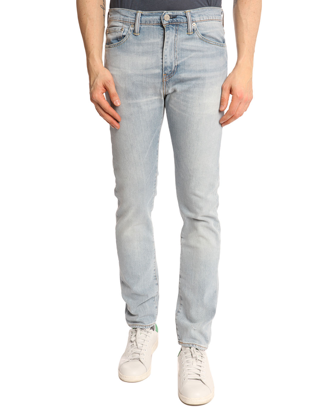 Levi's Skinny Bleached 510 Jeans in Blue for Men | Lyst