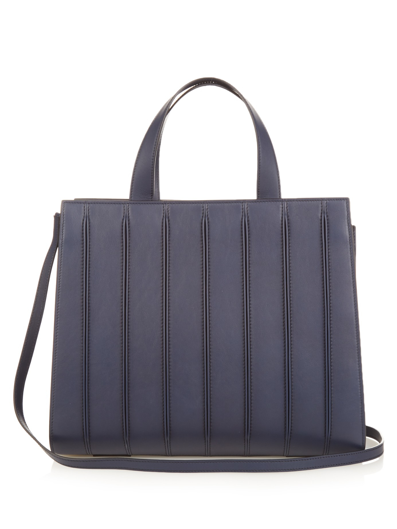 Max Mara Whitney Large Tote in Navy (Blue) - Lyst