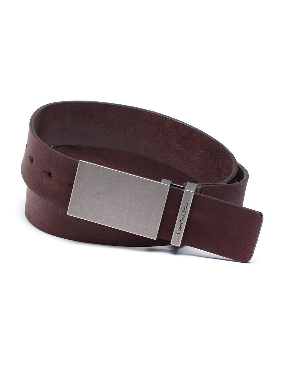 calvin klein belt brown
