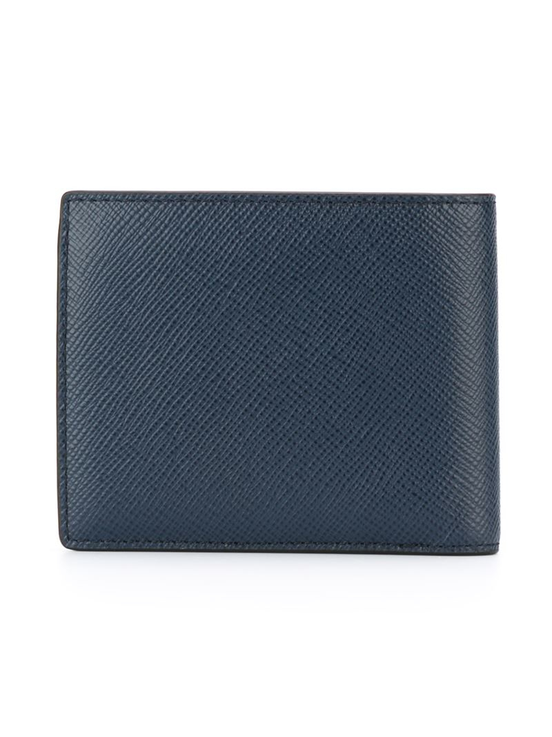 Michael kors 'harrison' Fold Over Wallet in Blue for Men | Lyst