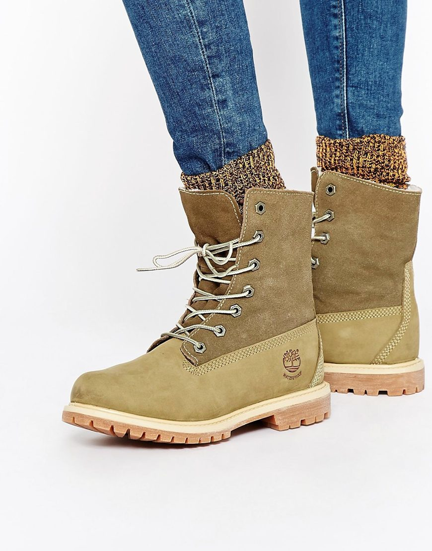 timberland classic tall lace up