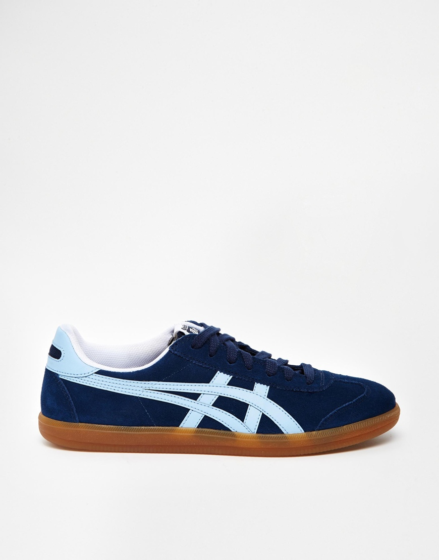 Onitsuka Tiger Tokuten Suede Sneakers in Blue for Men | Lyst