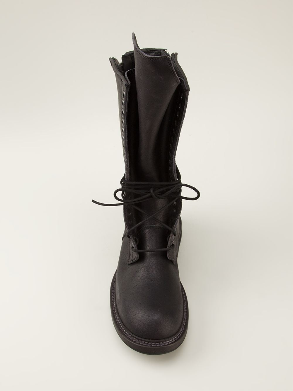 rick owens geth army boots