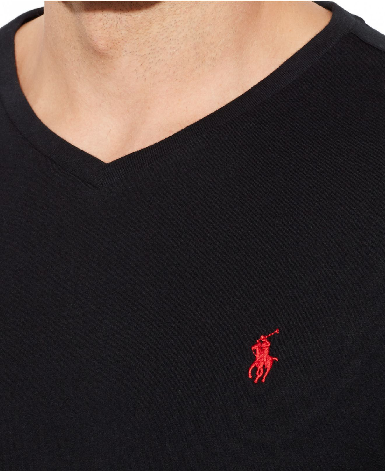 Tall Long-Sleeve V-Neck T-Shirt 