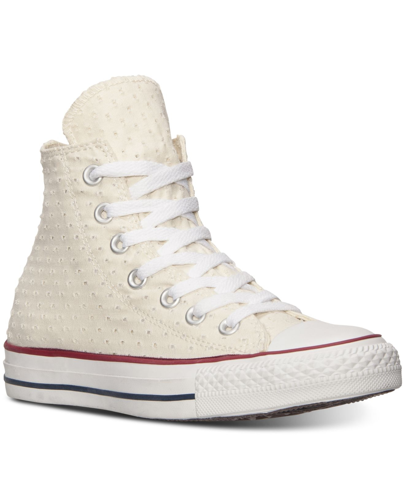 chuck taylor all star perforated vintage canvas high top