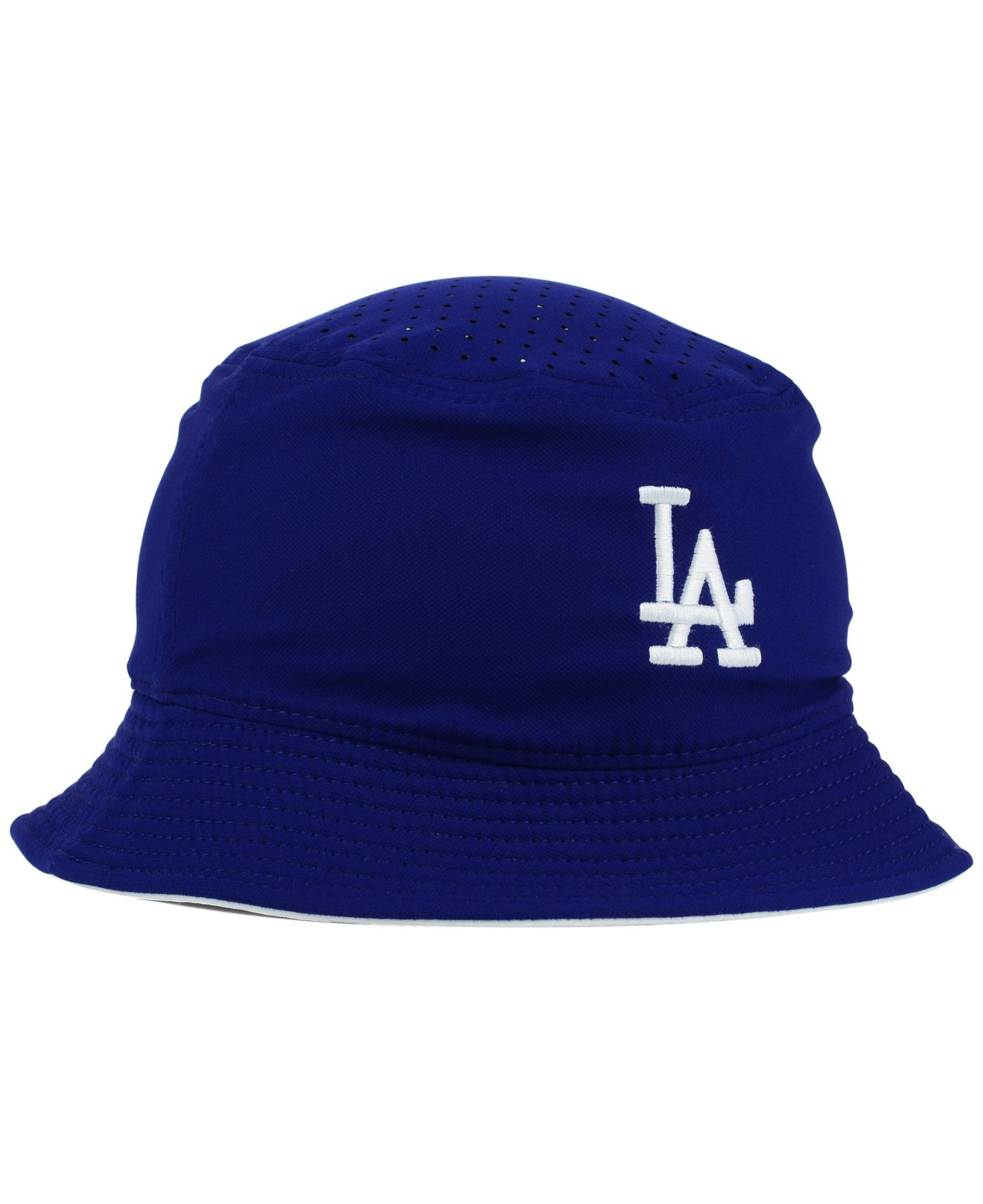 Nike Los Angeles Dodgers Vapor Dri-fit Bucket Hat in Blue for Men | Lyst