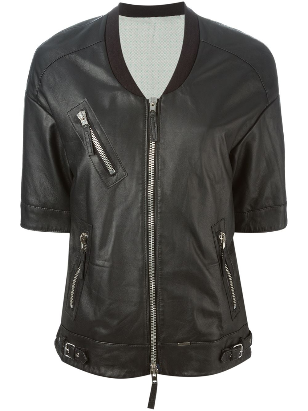 S.w.o.r.d Short Sleeve Jacket in Black Lyst