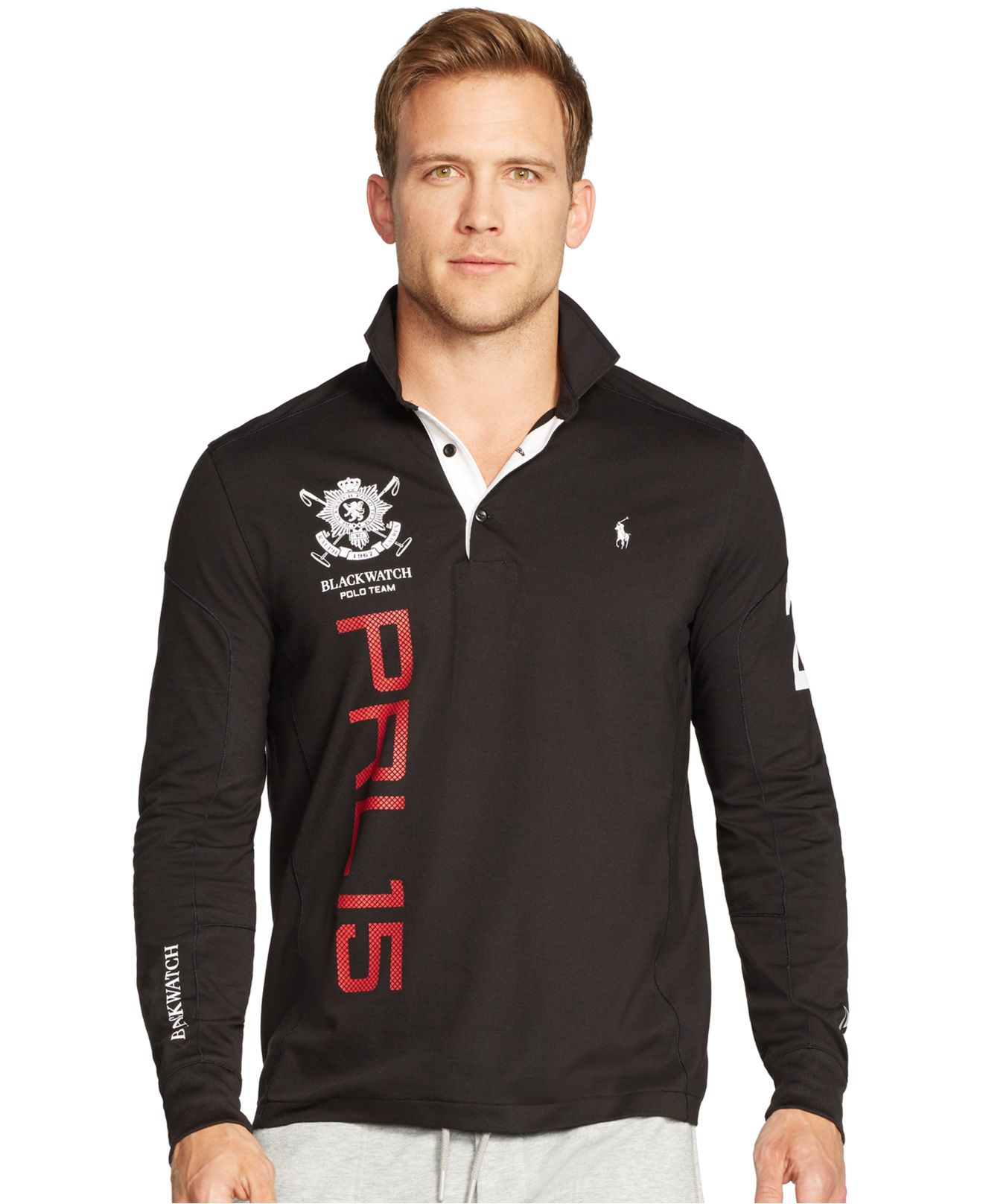 polo ralph lauren performance long sleeve shirt