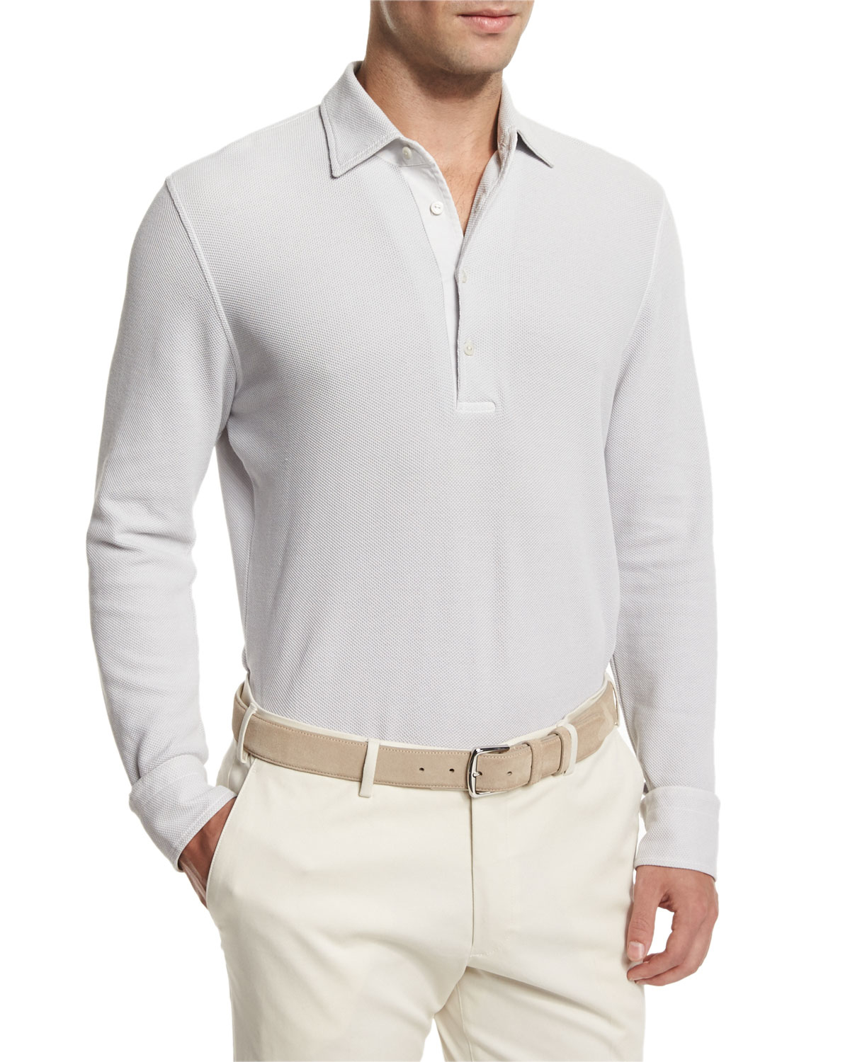 mens silk polo shirts