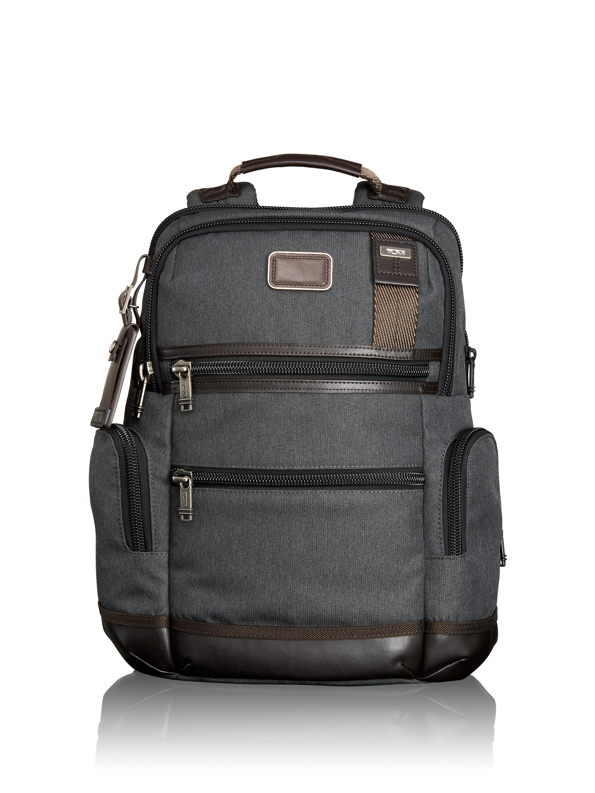 Tumi Alpha Bravo Knox Backpack in Gray for Men (Anthracite) Lyst