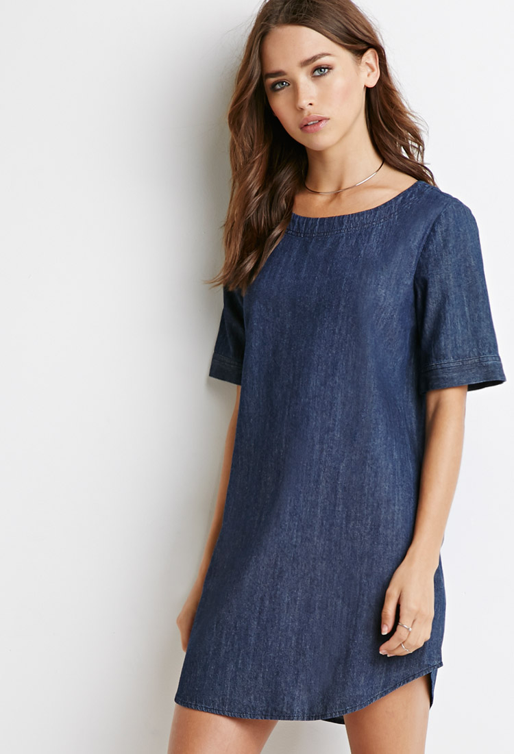 denim dress forever 21