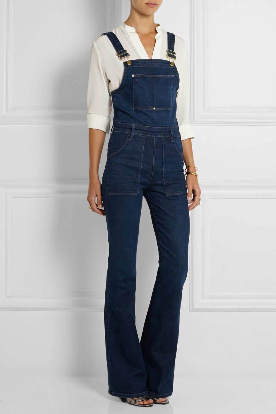 frame denim dungarees