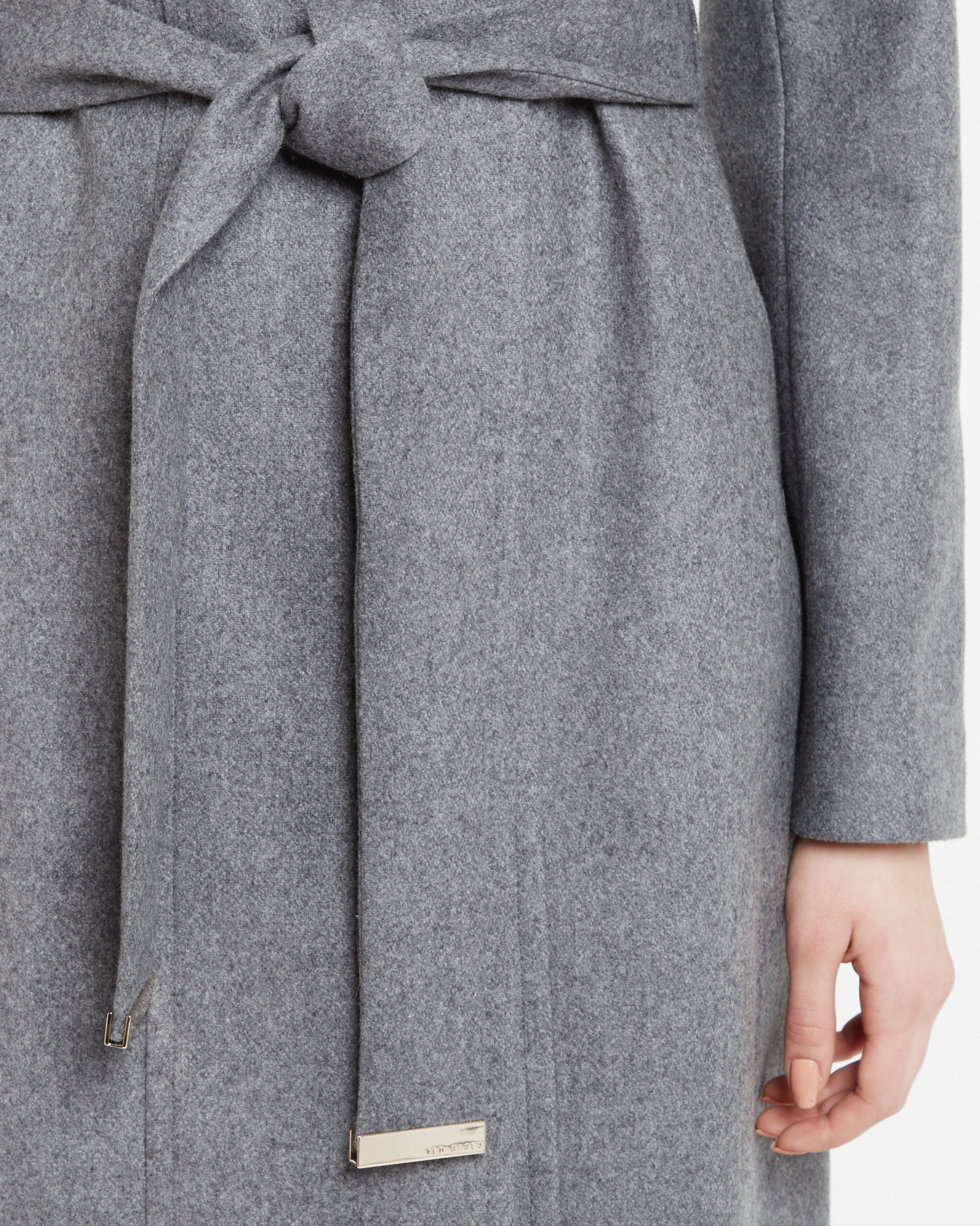 ted baker coat grey