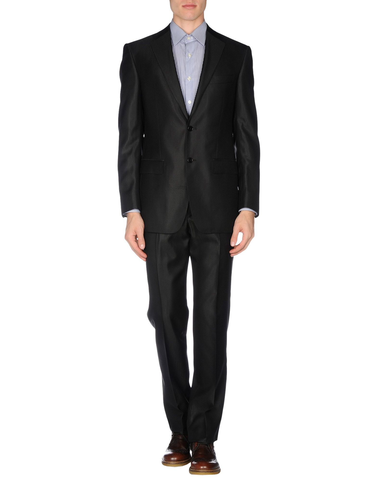 Versace Suit in Black for Men Lyst