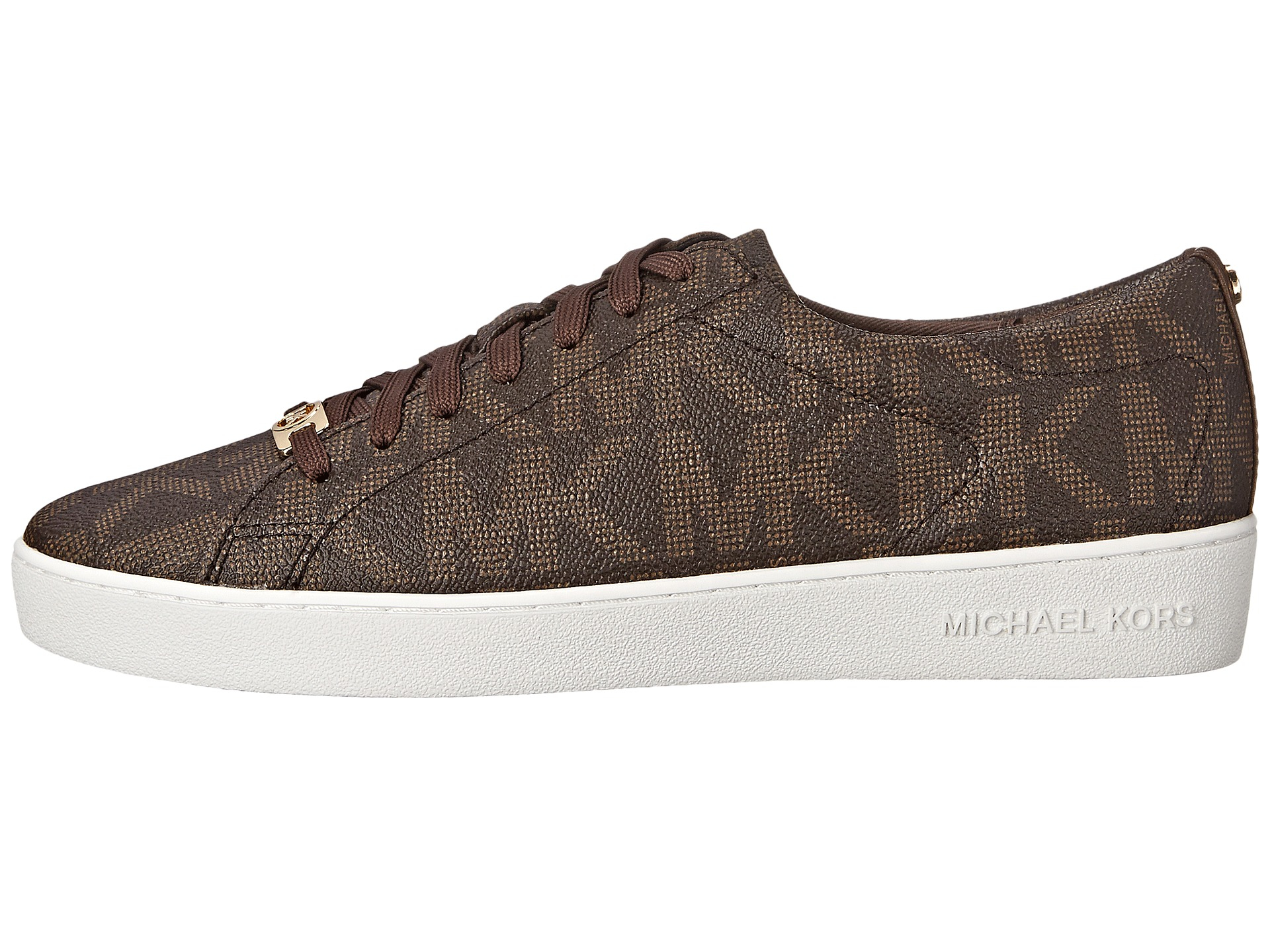 Michael michael kors Keaton Lace Up in Brown | Lyst
