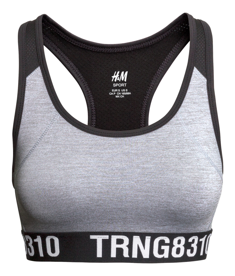 h&m sports bra