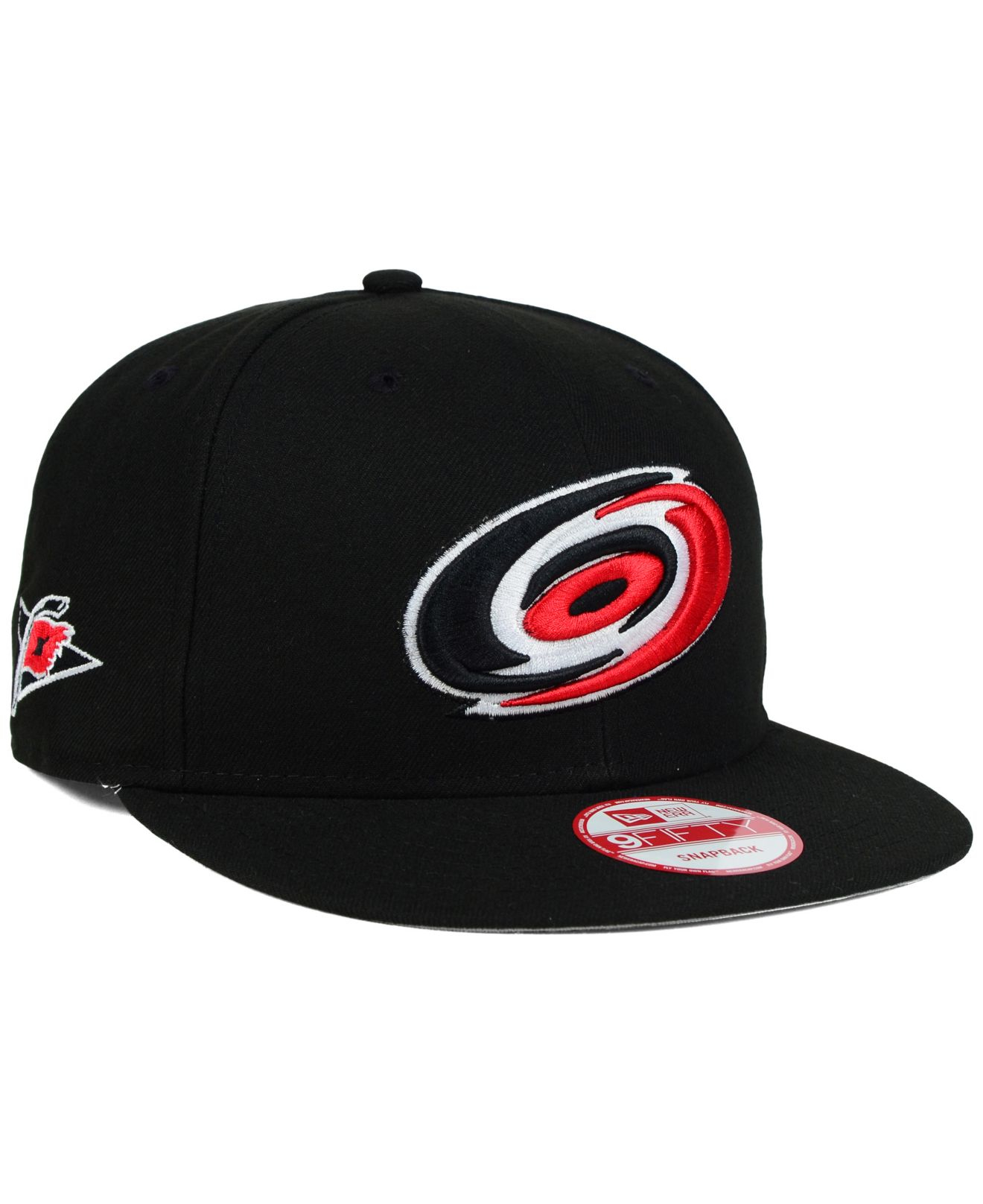 KTZ Carolina Hurricanes All Day 9fifty Snapback Cap in Black for