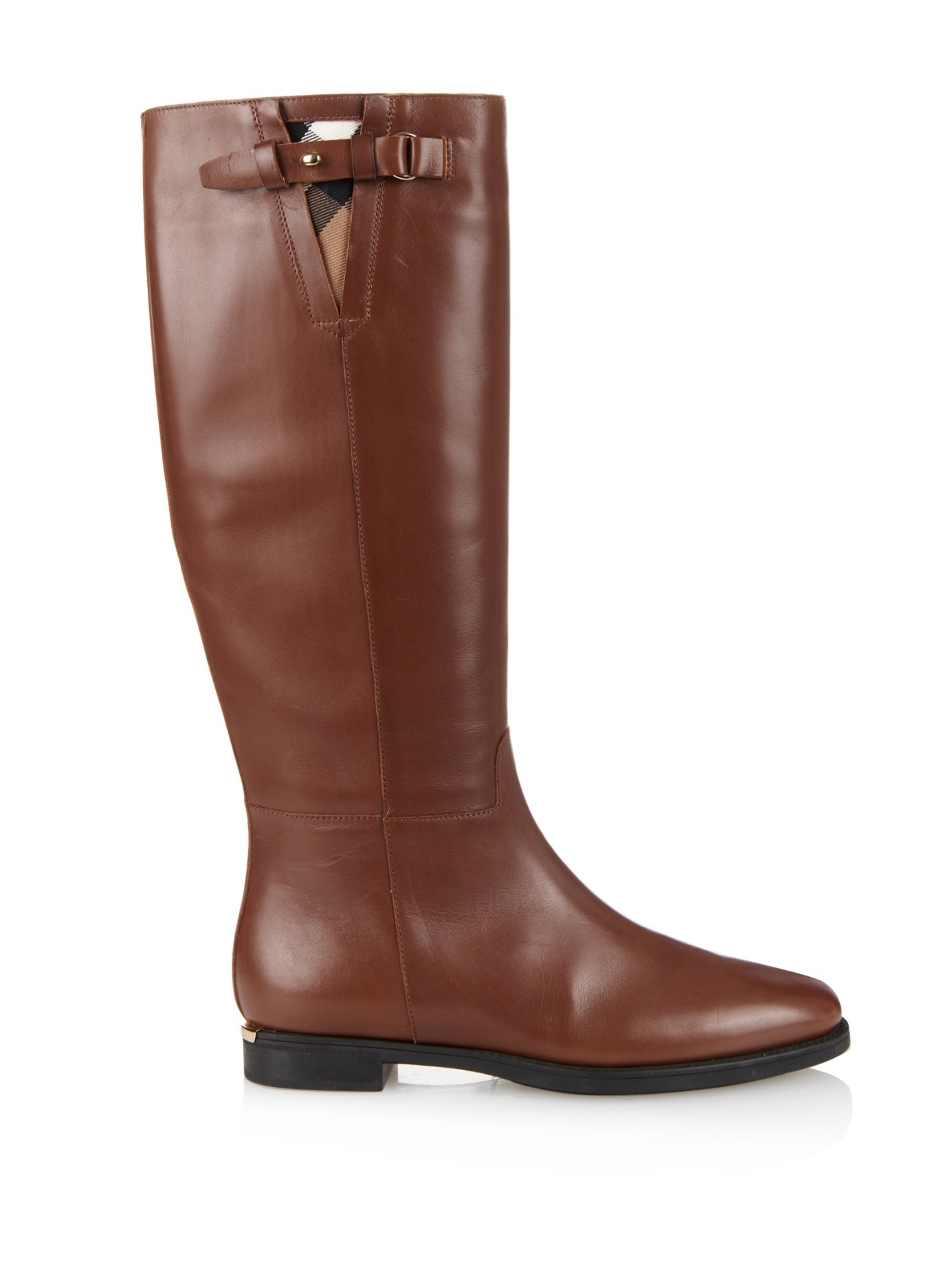 burberry brown boots