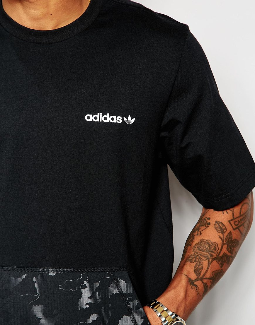 adidas longline t shirt