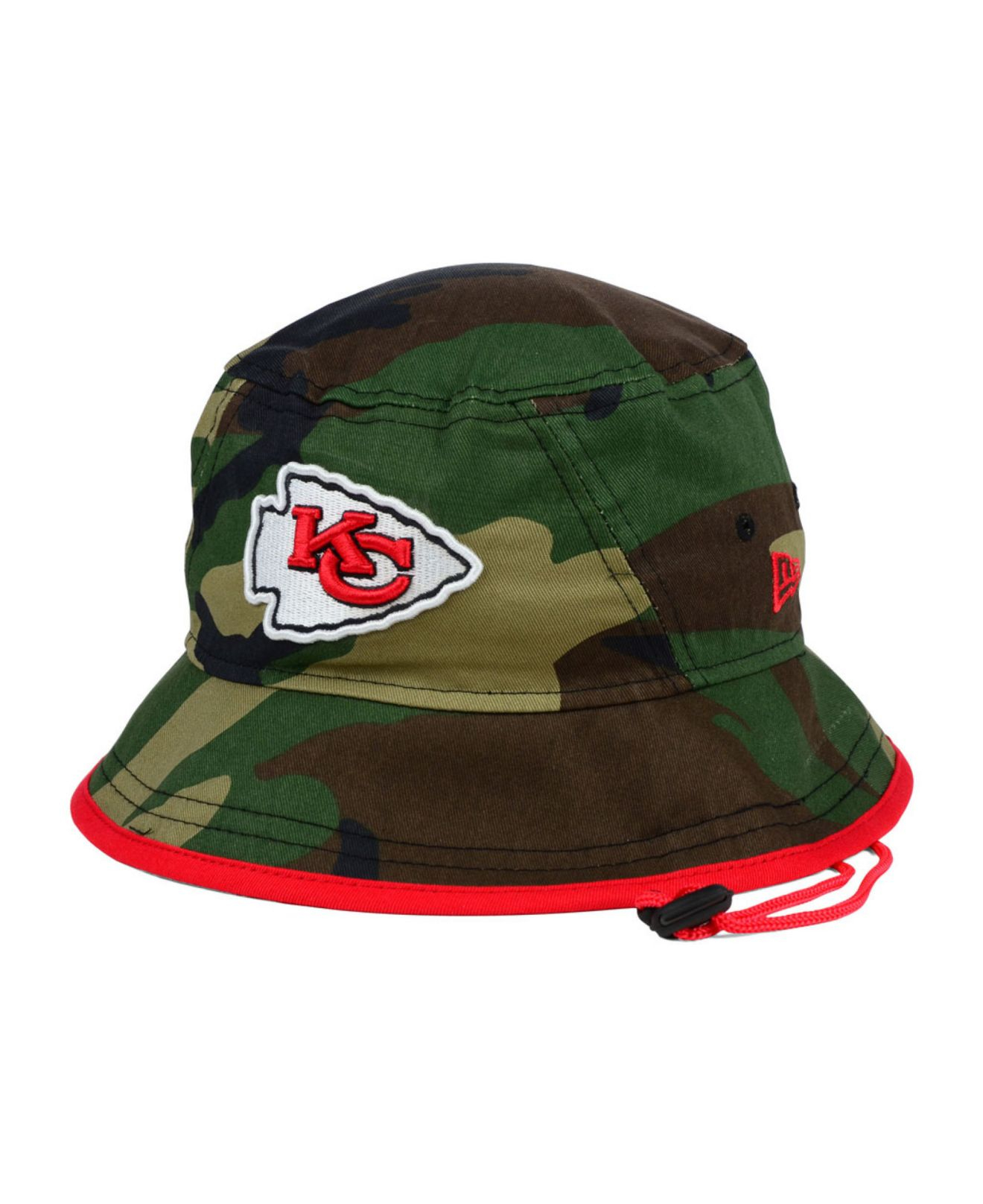 KTZ Kansas City Chiefs Camo Pop Bucket 