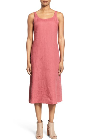 eileen fisher midi tank dress