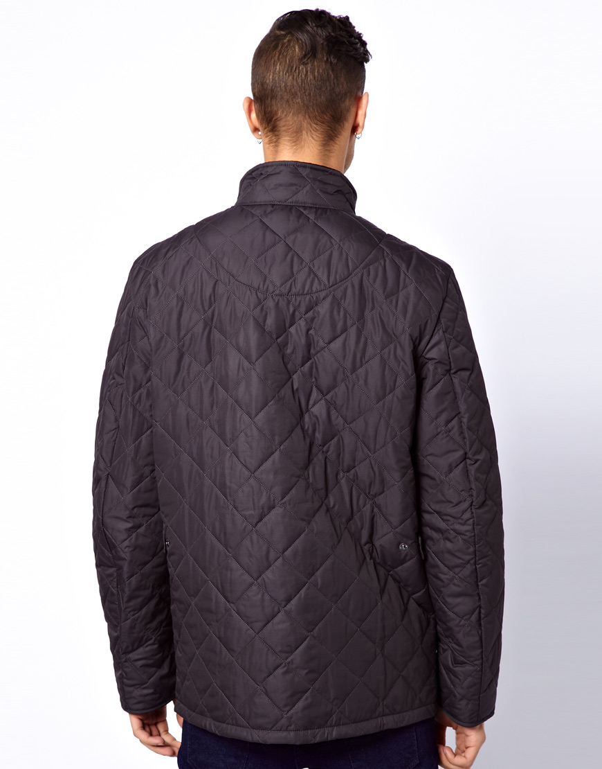 Barbour Barbour Chelsea Sports Quilt Jacket in Grey (Gray) for Men Lyst