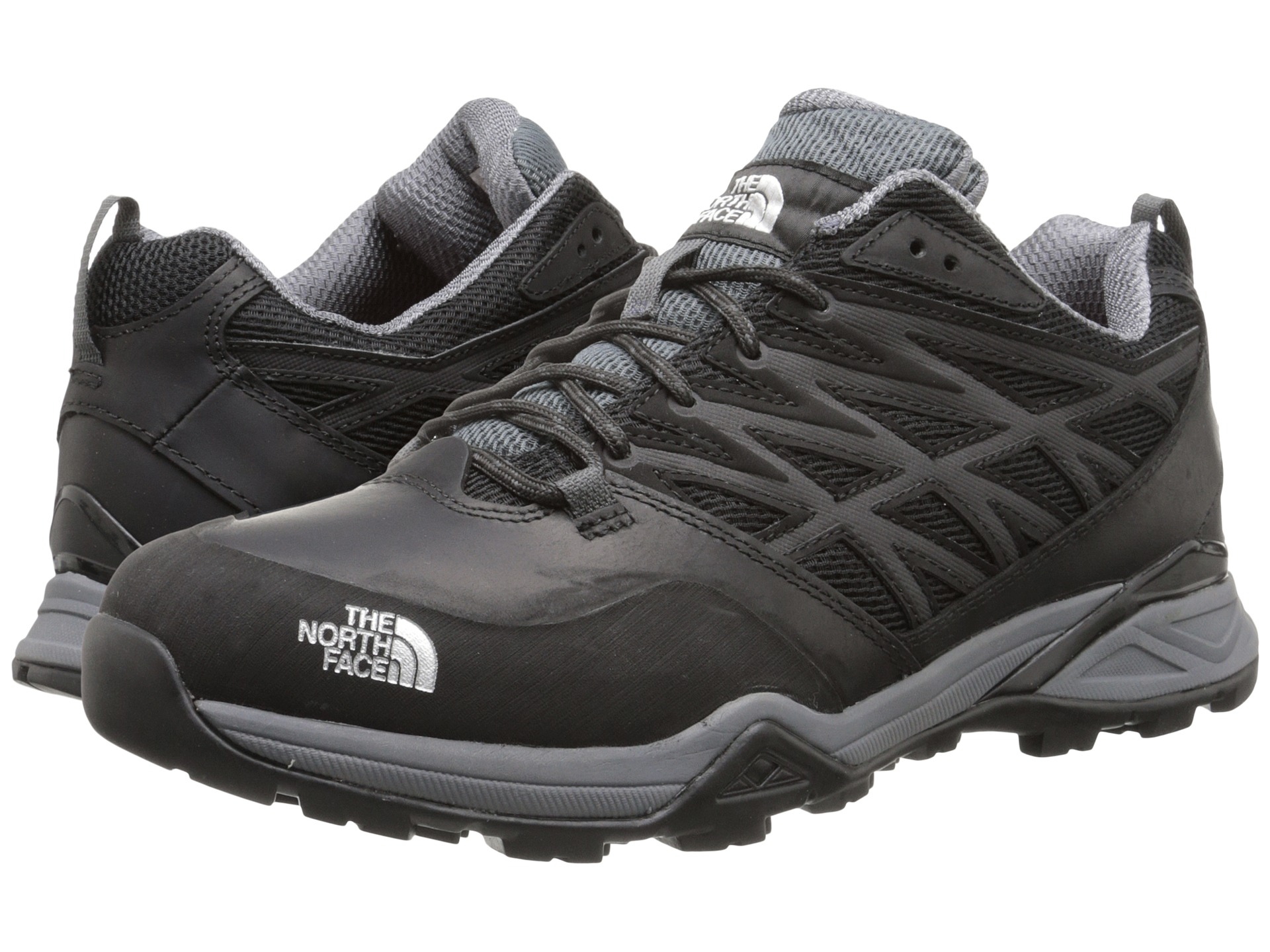 north face hedgehog black