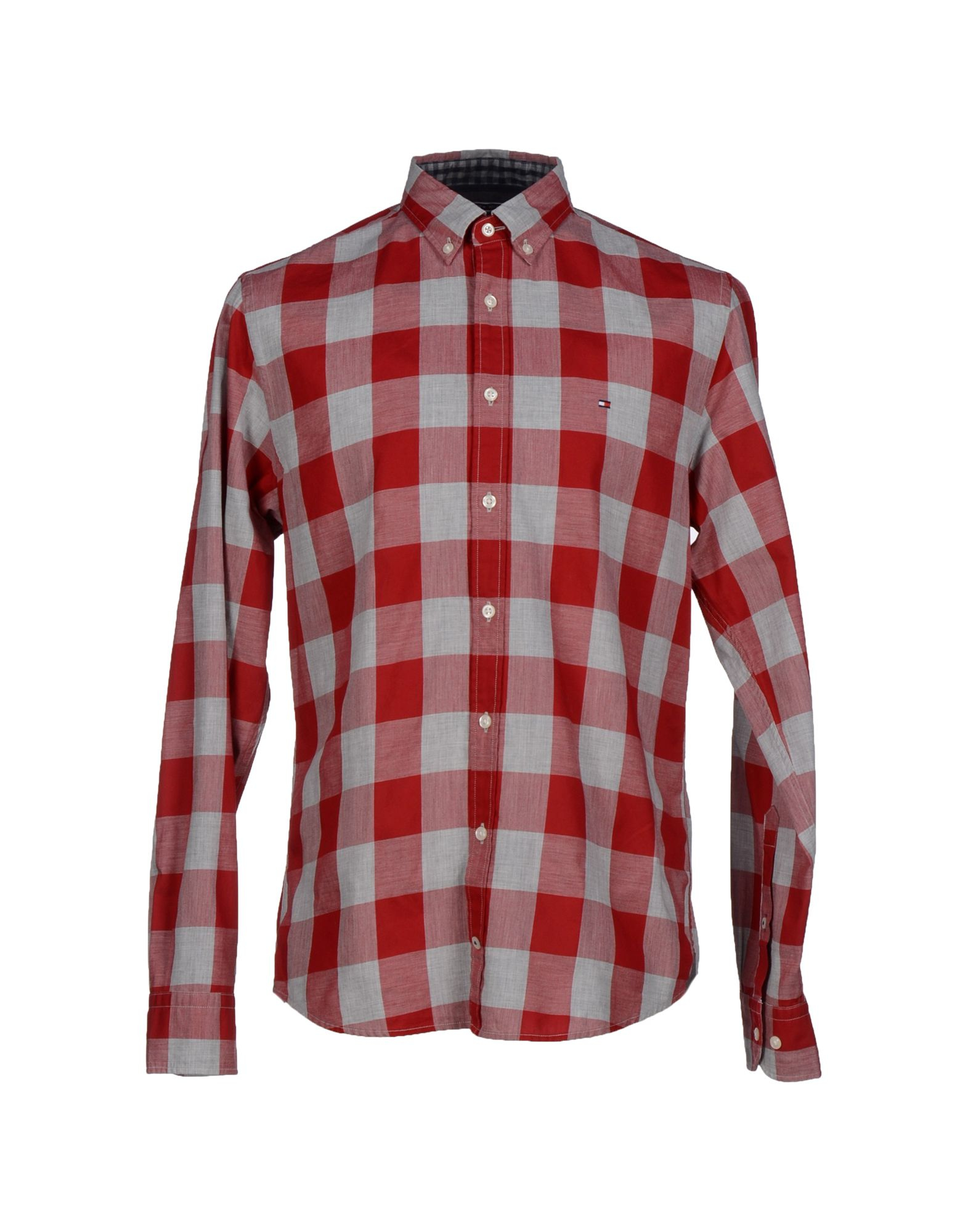 tommy hilfiger red blouse