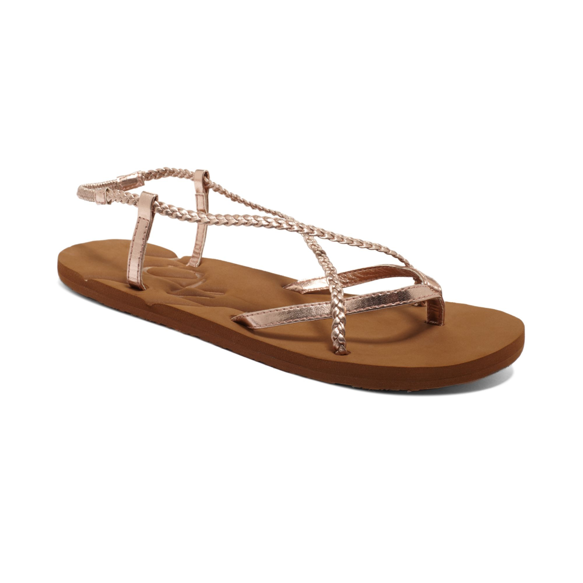 roxy strappy sandals