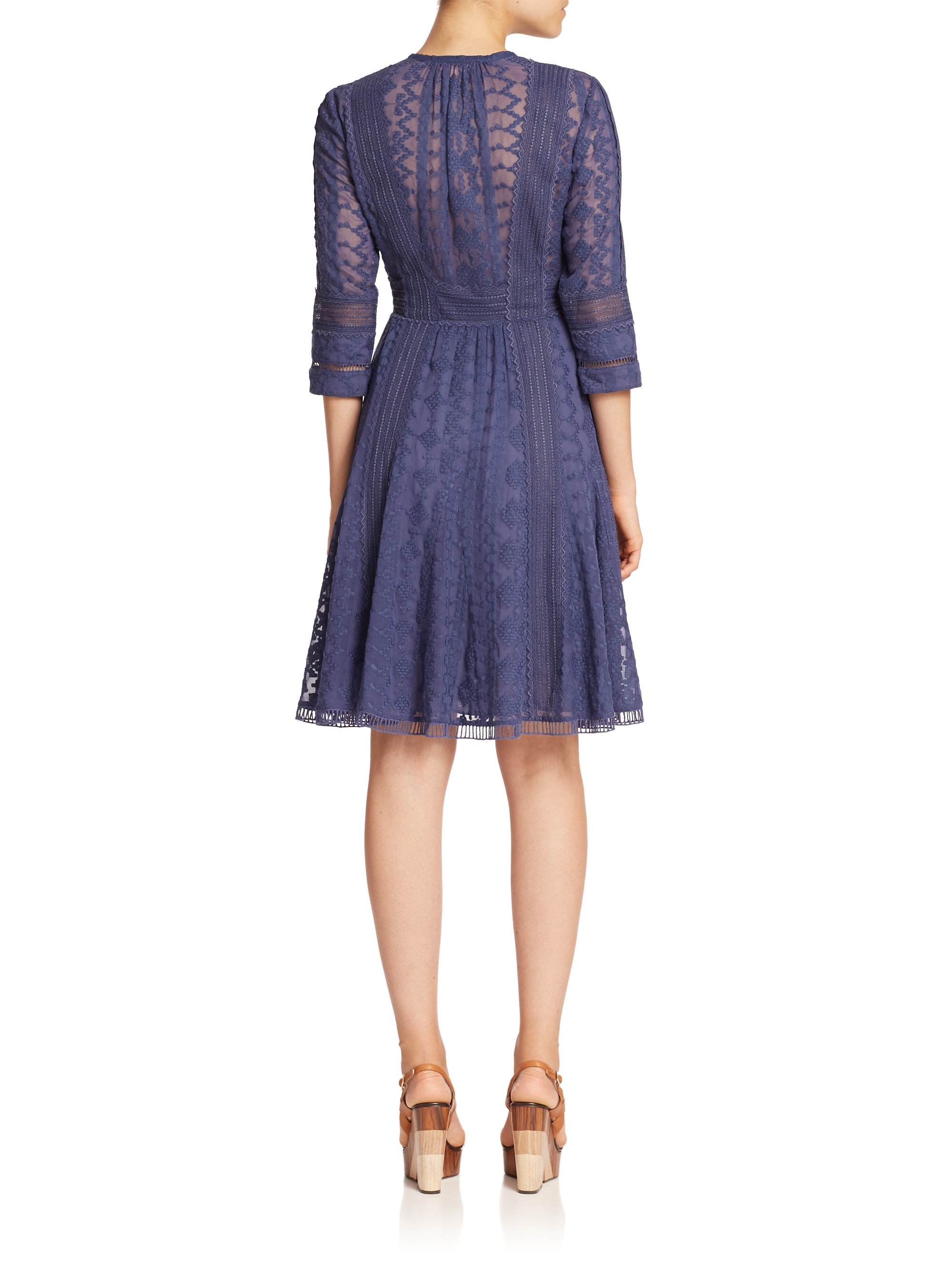 rebecca taylor lace dress