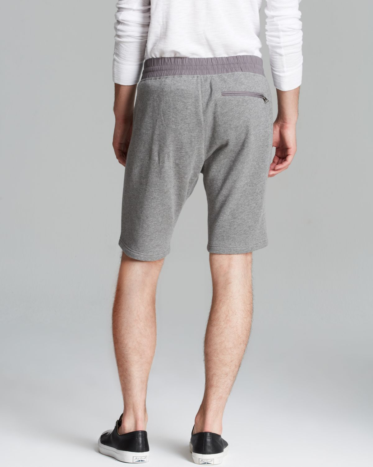 Vince French Terry Shorts - Bloomingdale'S Exclusive in Gray for Men ...