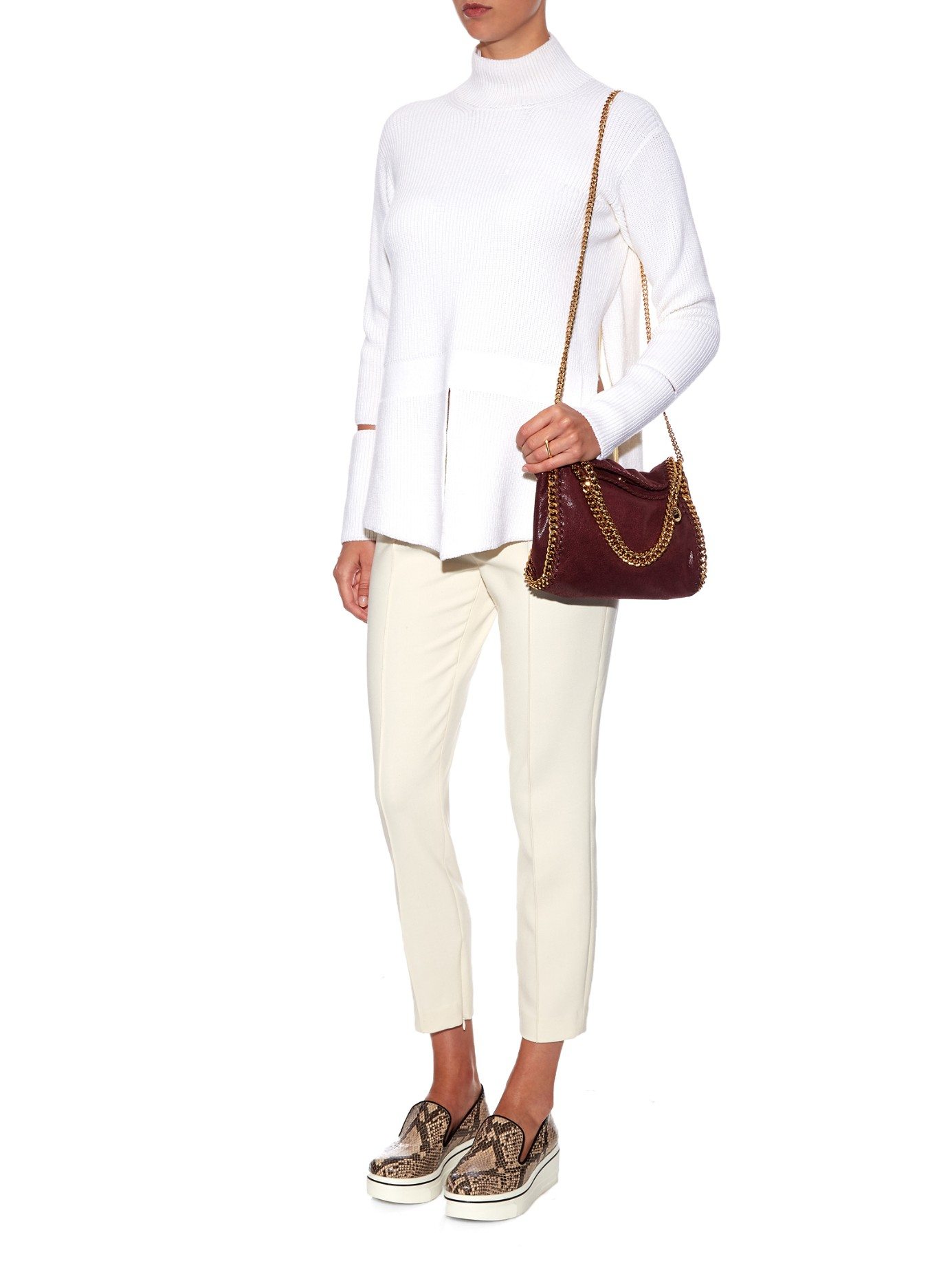 stella mccartney black cross body bag