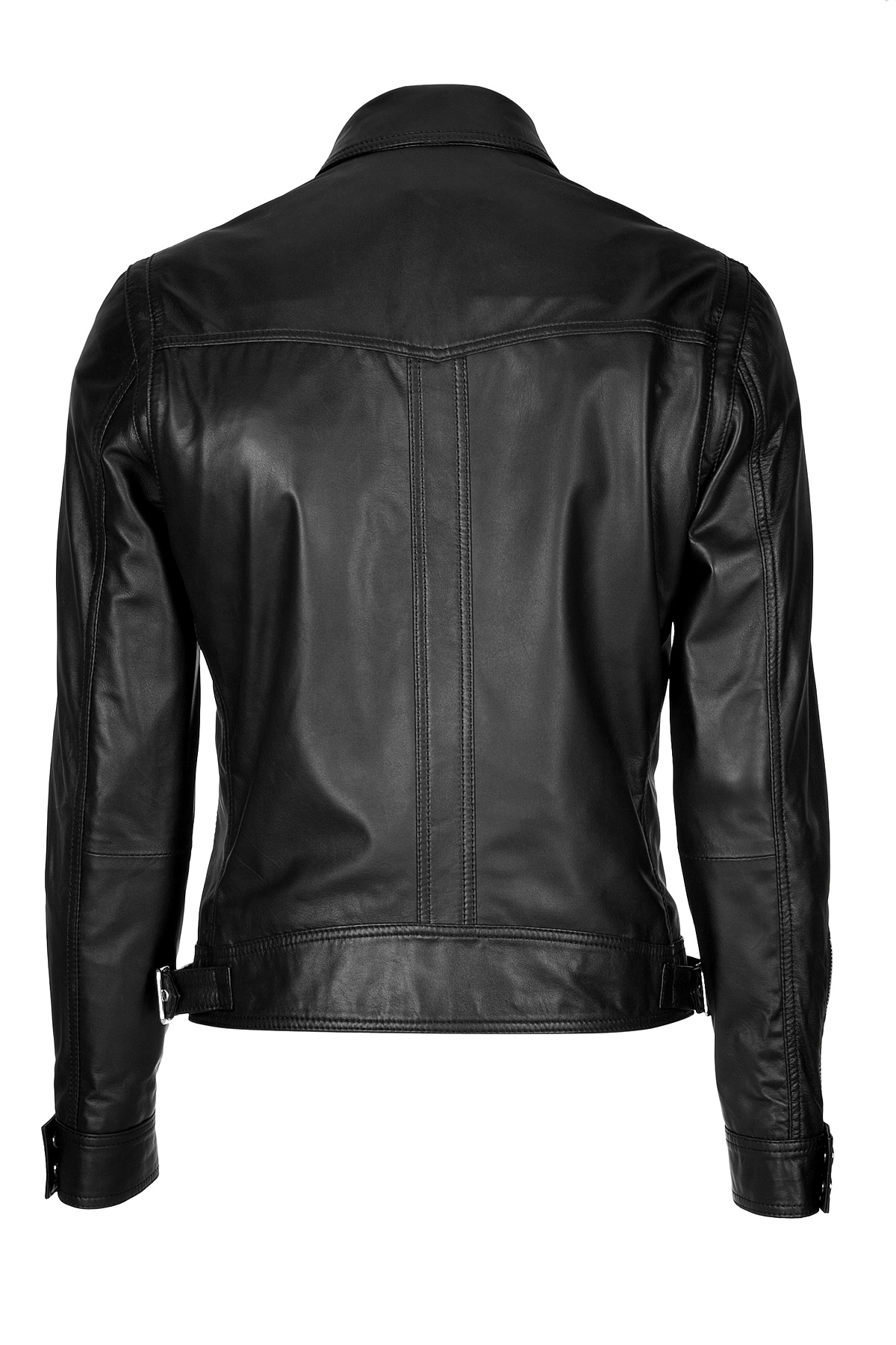 Lyst - The Kooples Leather Jacket in Black for Men