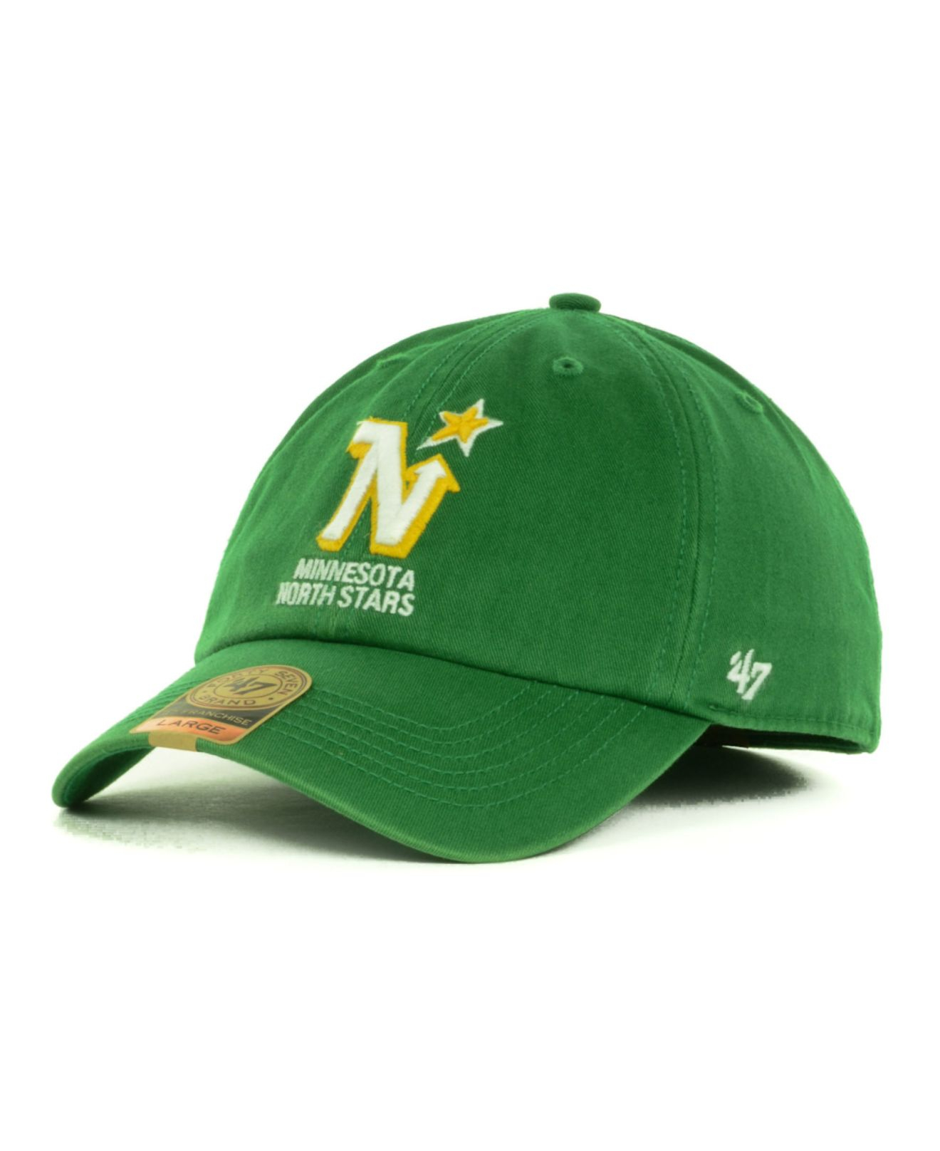 Minnesota north stars fitted hat hotsell