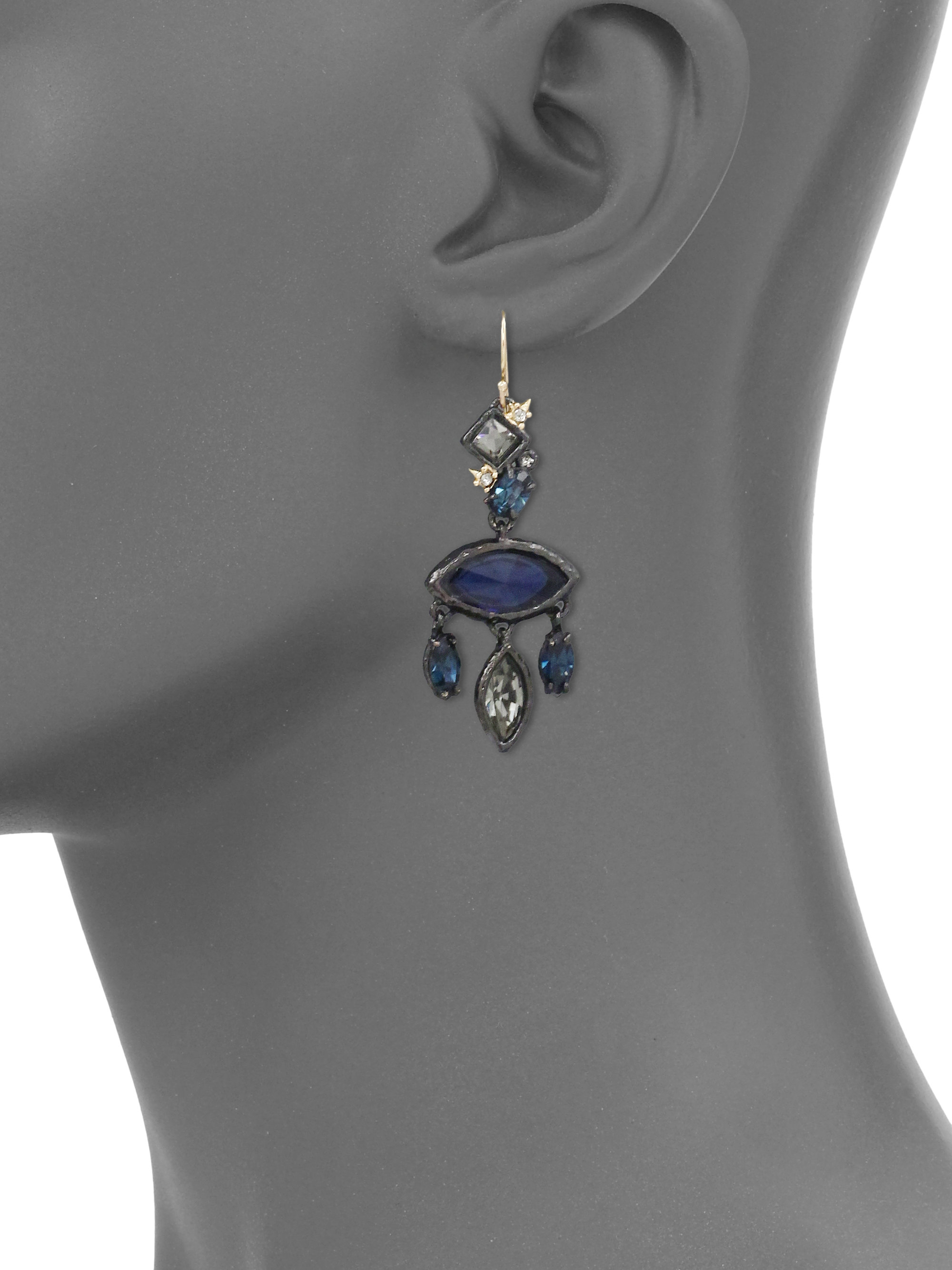Lyst Alexis Bittar Elements Dark Alchemy Crystal Rocky Marquis Gallery