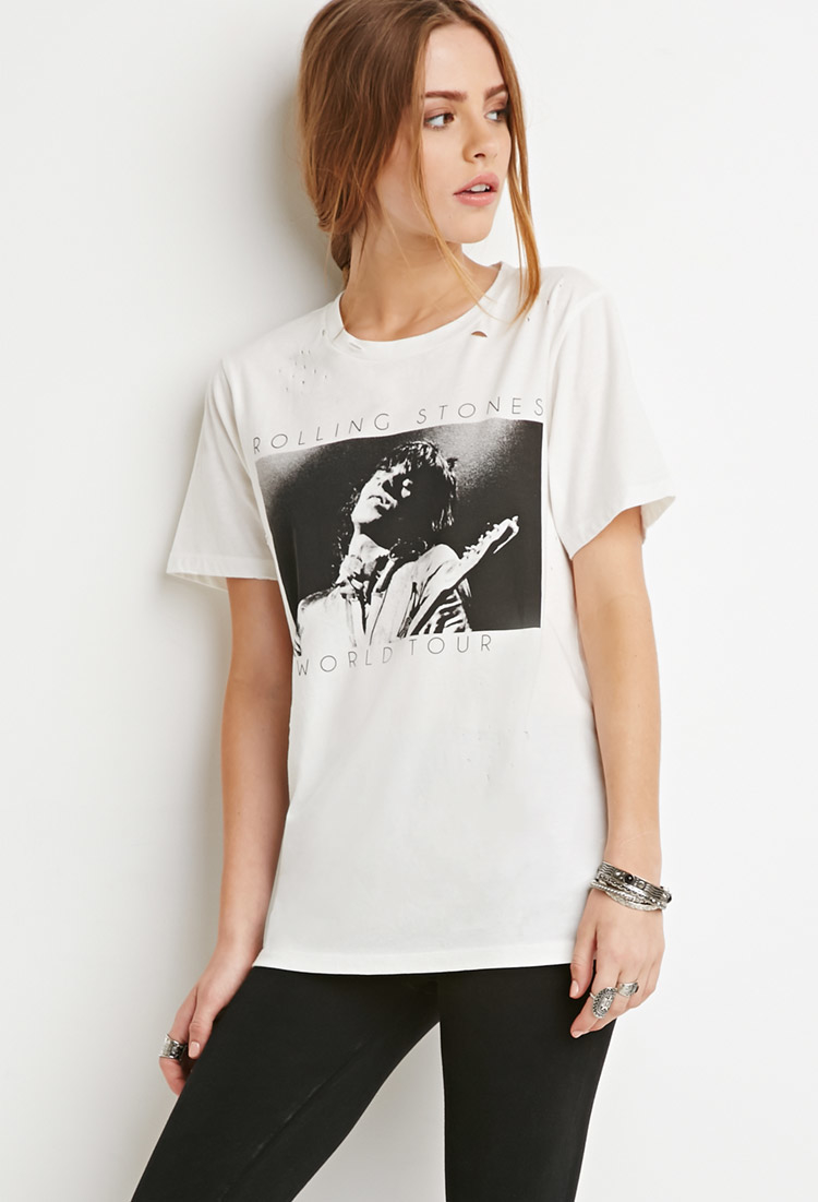 rolling stones t shirt forever 21