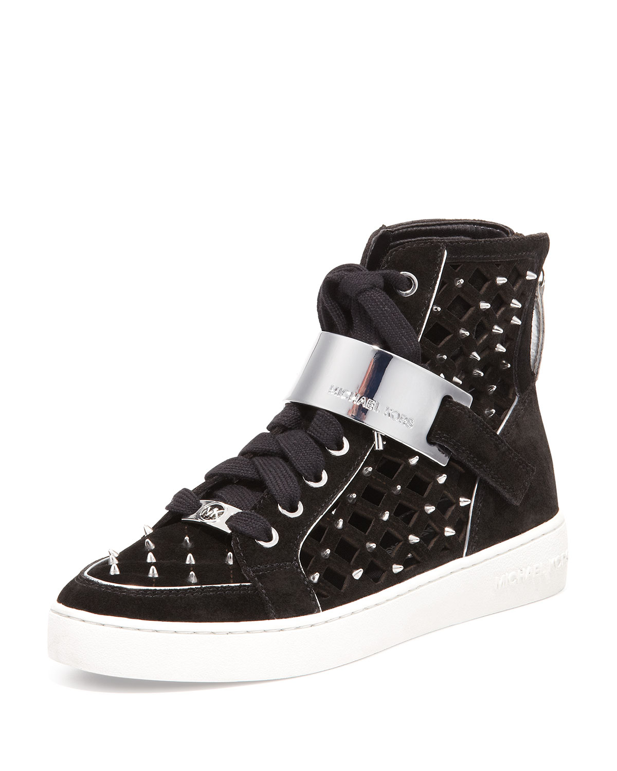 michael kors slides womens white