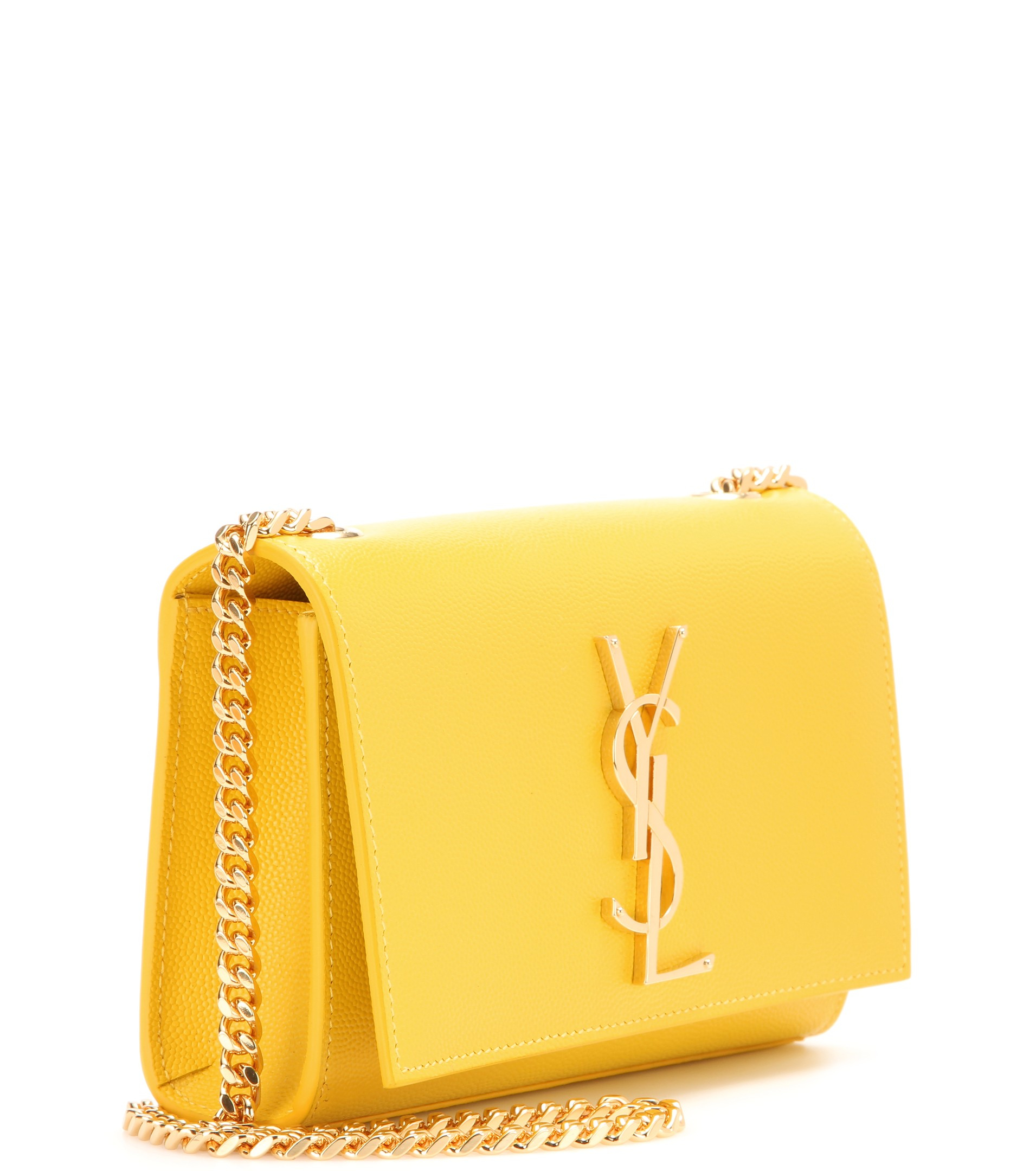 Ysl yellow clutch sale