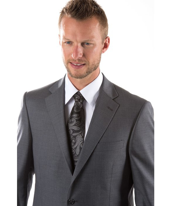 Lyst - Hart Schaffner Marx Men's Solid Wool Suit in Gray for Men