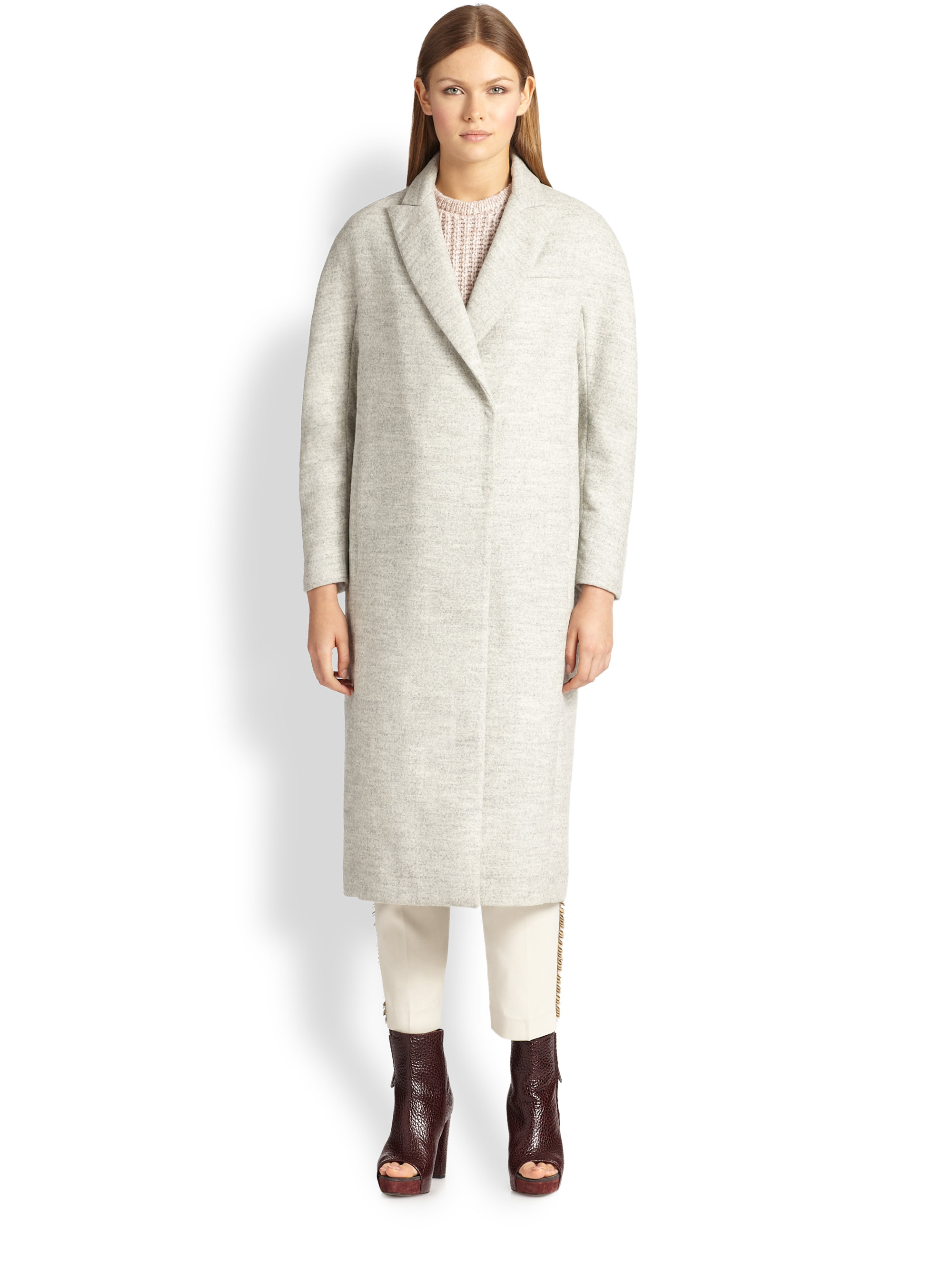 Brunello cucinelli alpaca coat Clearance