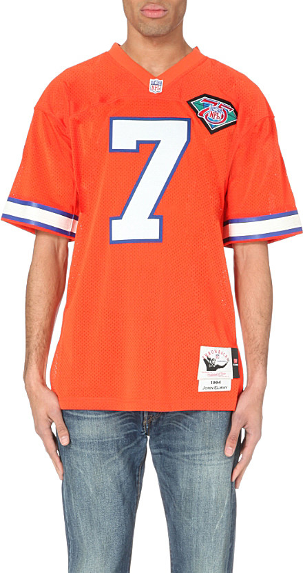 mens nike john elway orange denver broncos retired player limited ...  