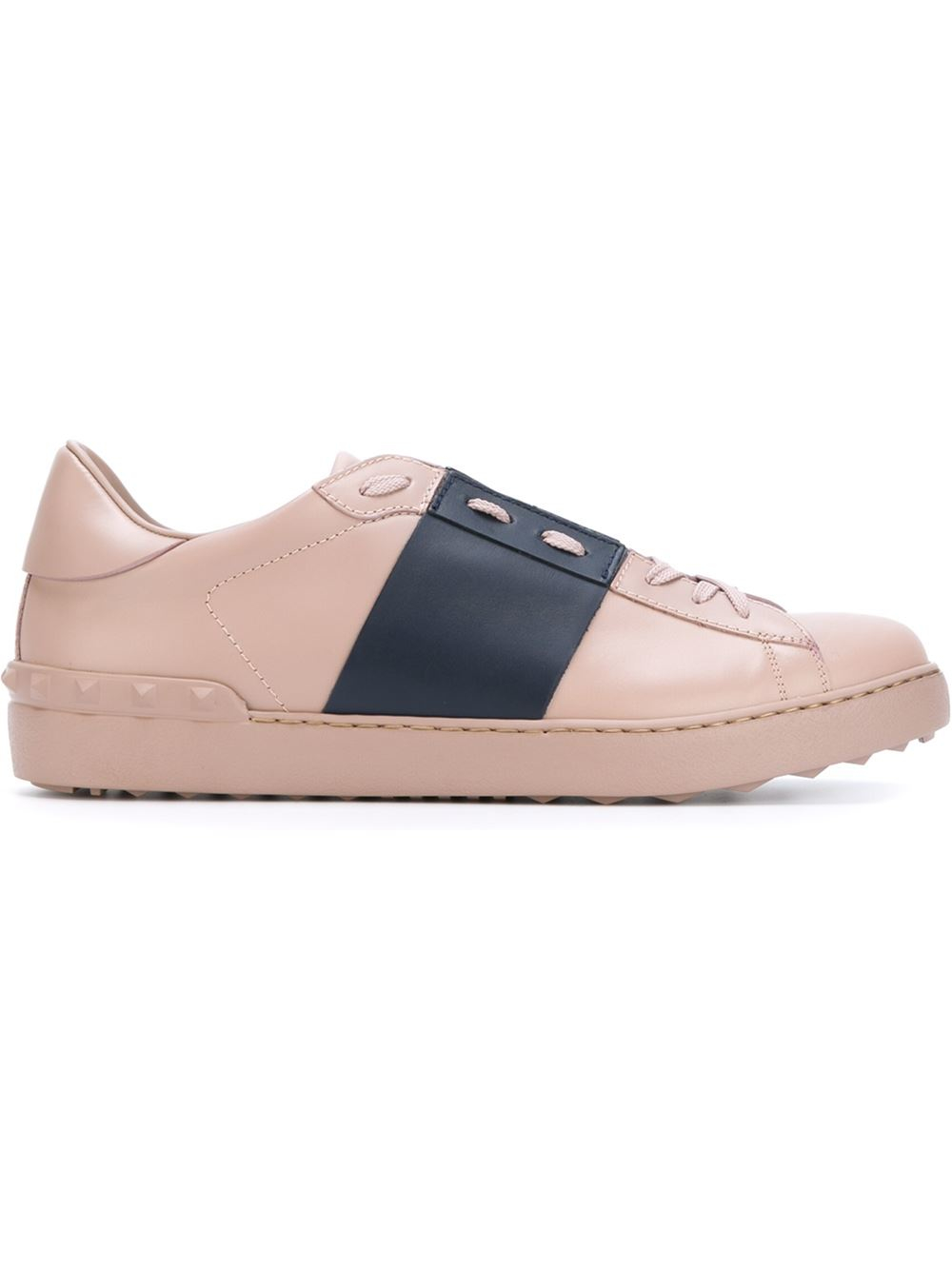 mens pink valentino trainers