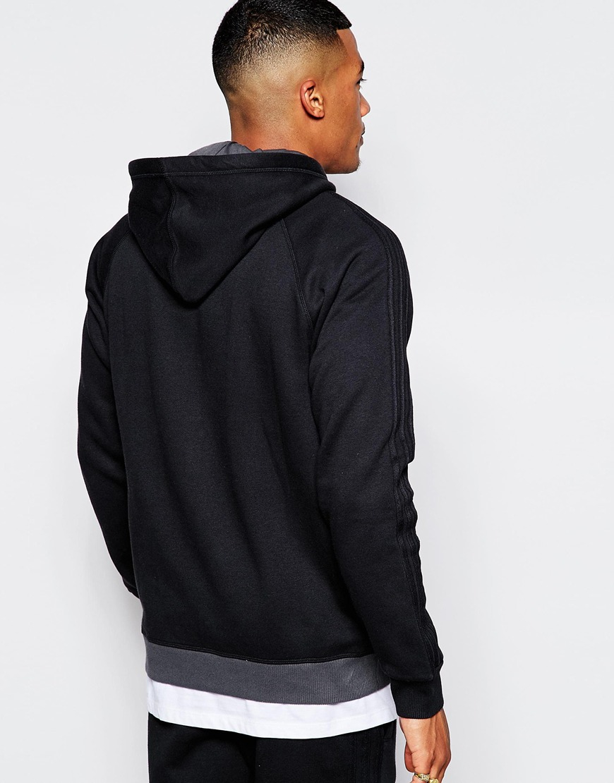 adidas Originals Trefoil Hoodie Ab7588 in Black for Men | Lyst