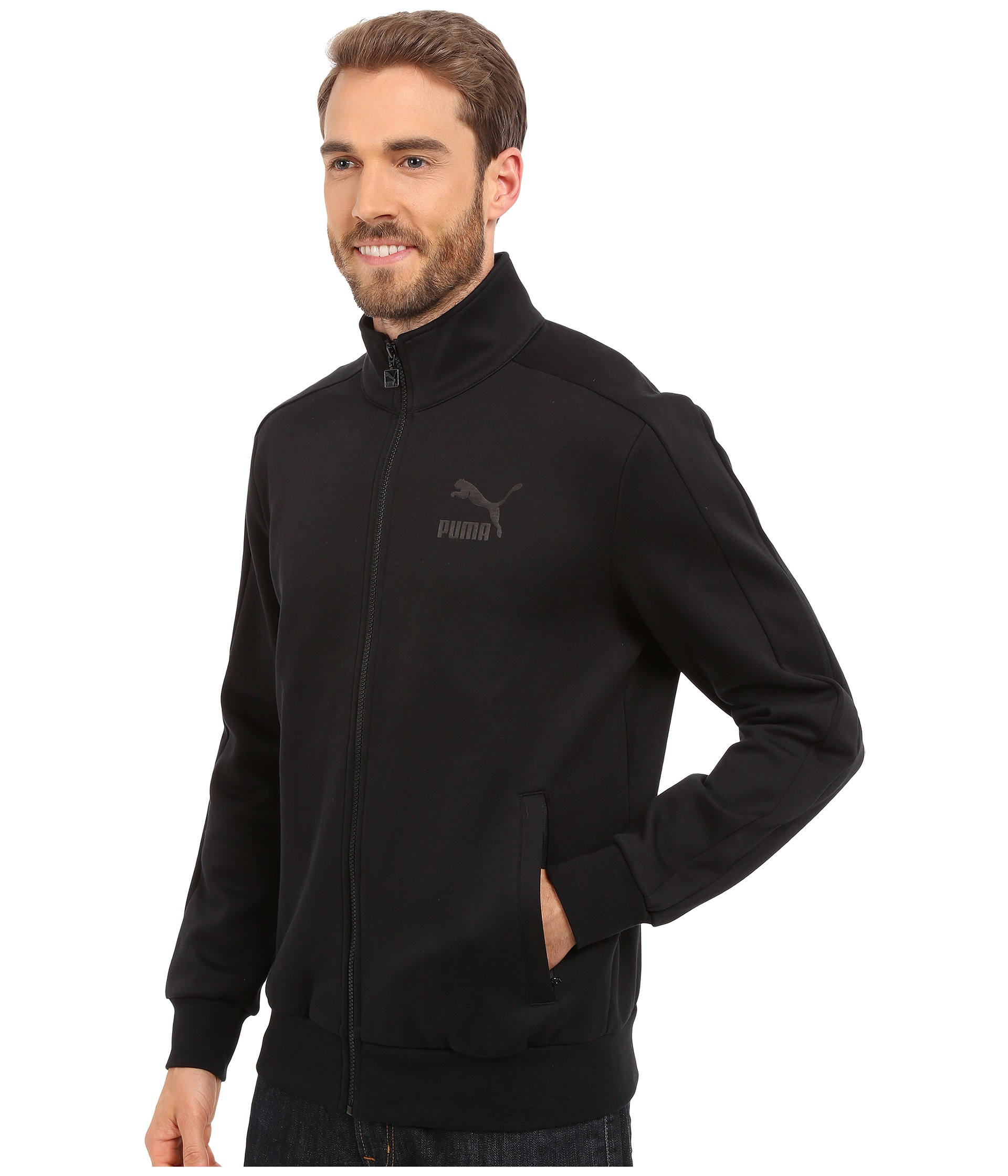 puma track jacket mens