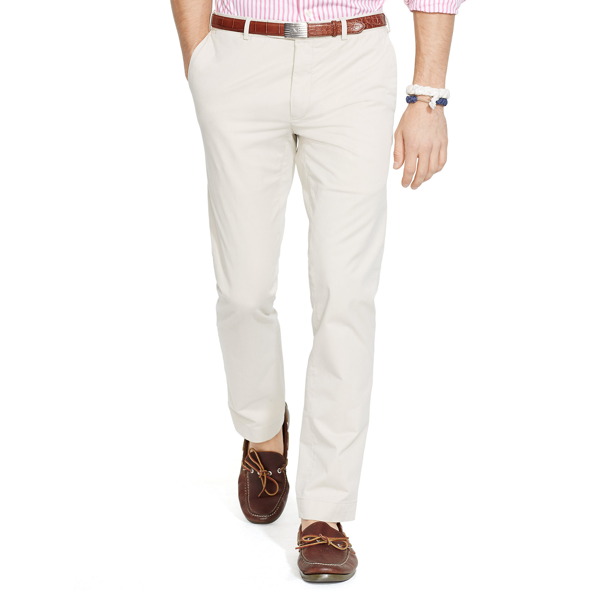 Polo Ralph Lauren Slim-Fit Stretch Chino in Beige for Men (Basic Sand ...
